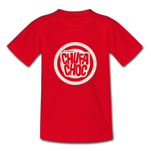 Teenage T-Shirt - ChufaChoc Fans - red